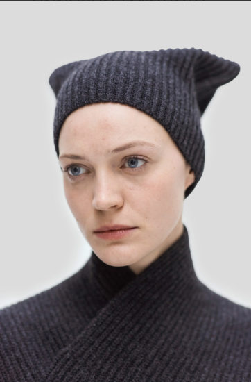 christian wijnants KNITTED SCARF HAT(WRW8588KAPRI)