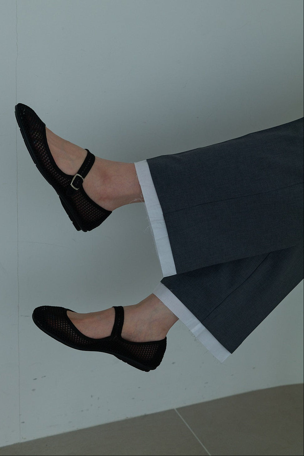 【Special order】dahl'ia polyester pants :Gray