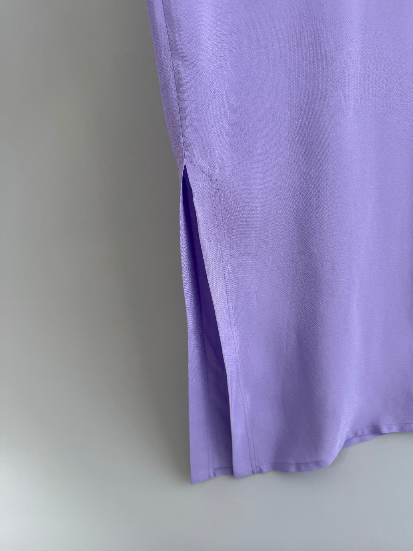 christian wijnants ASYMETRIC KAFTAN DRESS WITH V-NECK(WPW8421)