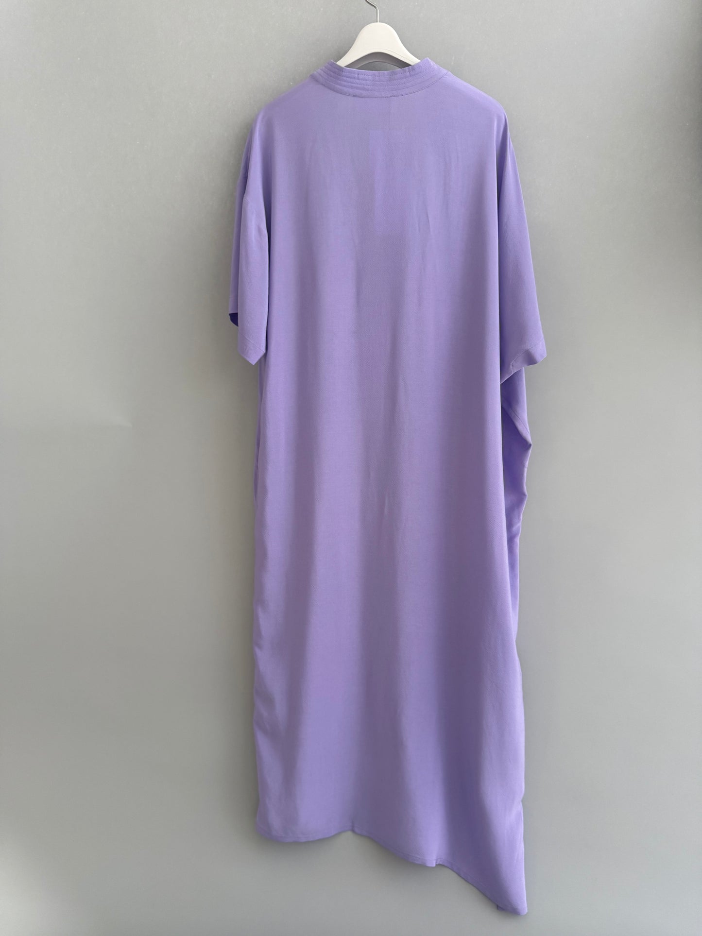 christian wijnants ASYMETRIC KAFTAN DRESS WITH V-NECK(WPW8421)