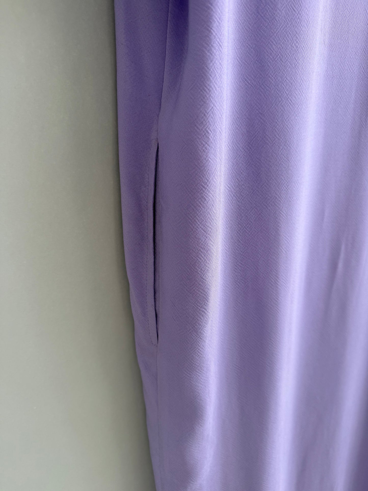 christian wijnants ASYMETRIC KAFTAN DRESS WITH V-NECK(WPW8421)