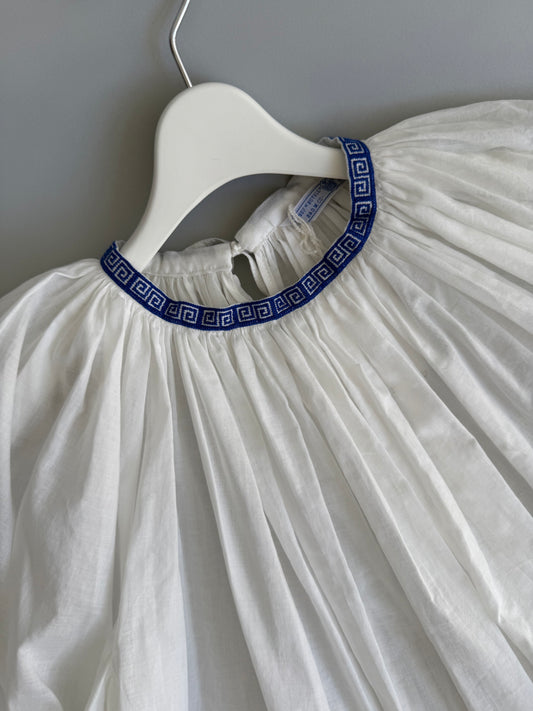 R&D.M.Co- RAIMON PATTERN GATHER SMOCK(7449)