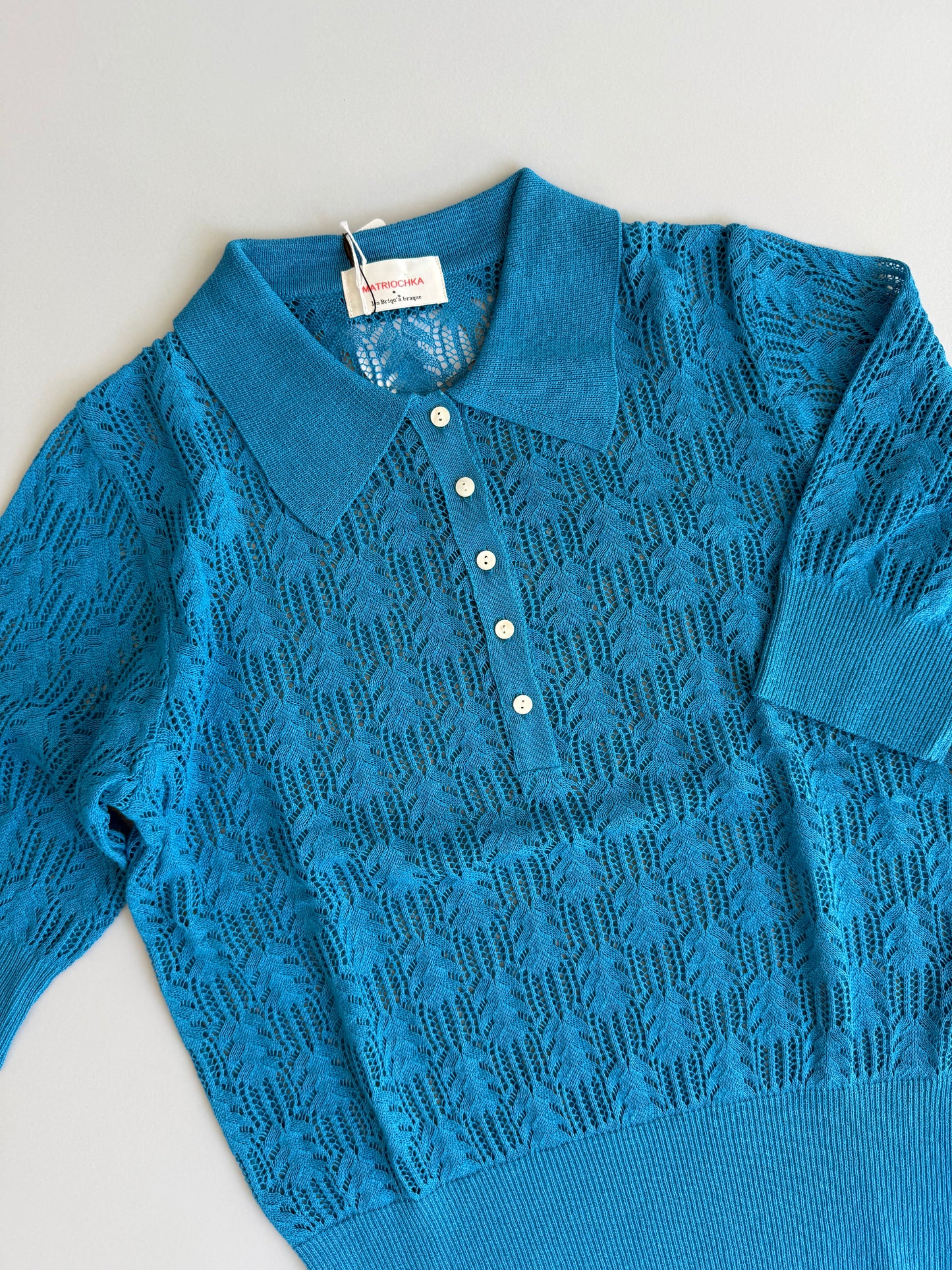 MATRIOCHKA polo knit(NO-25S07)
