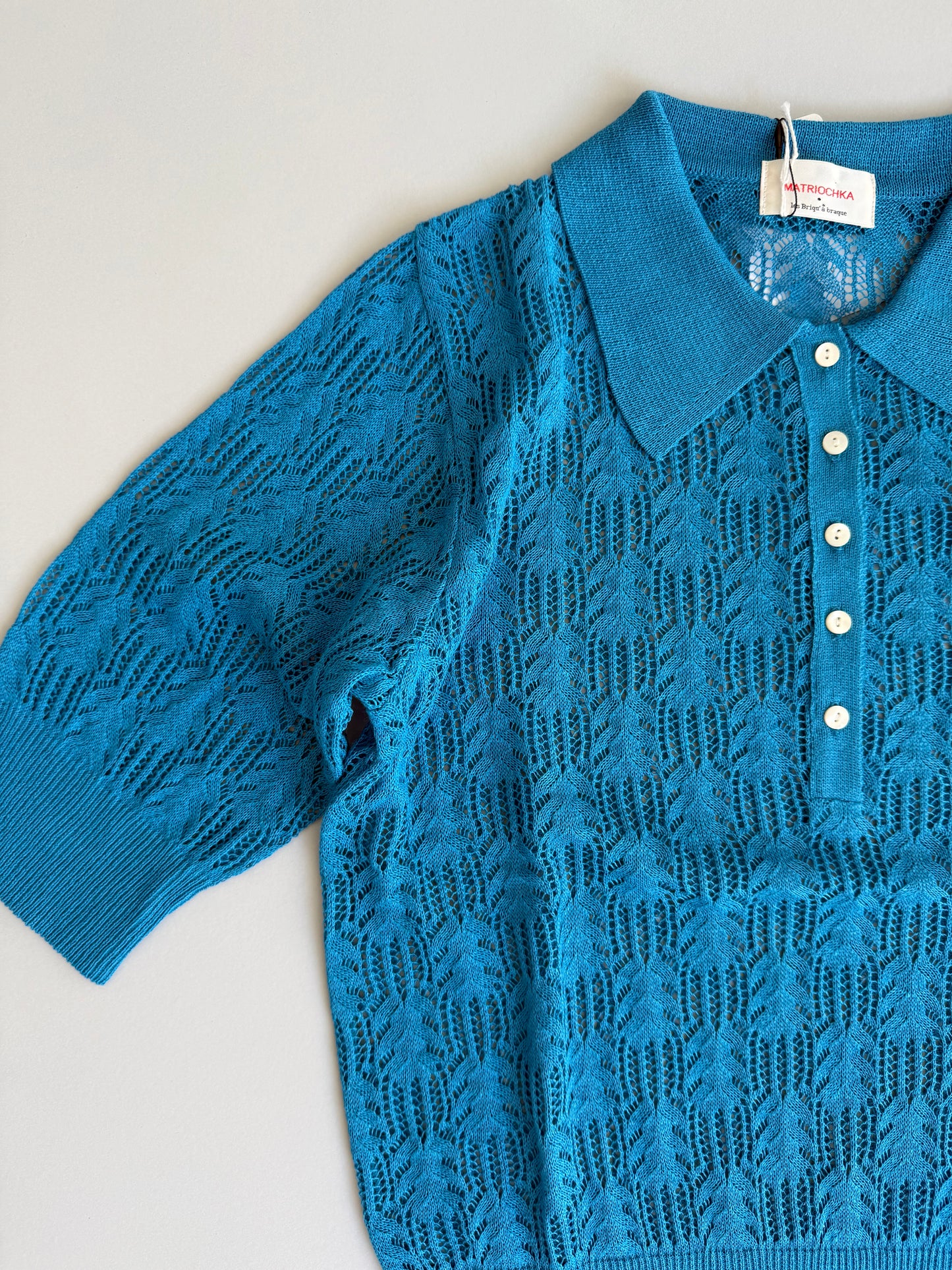 MATRIOCHKA polo knit(NO-25S07)