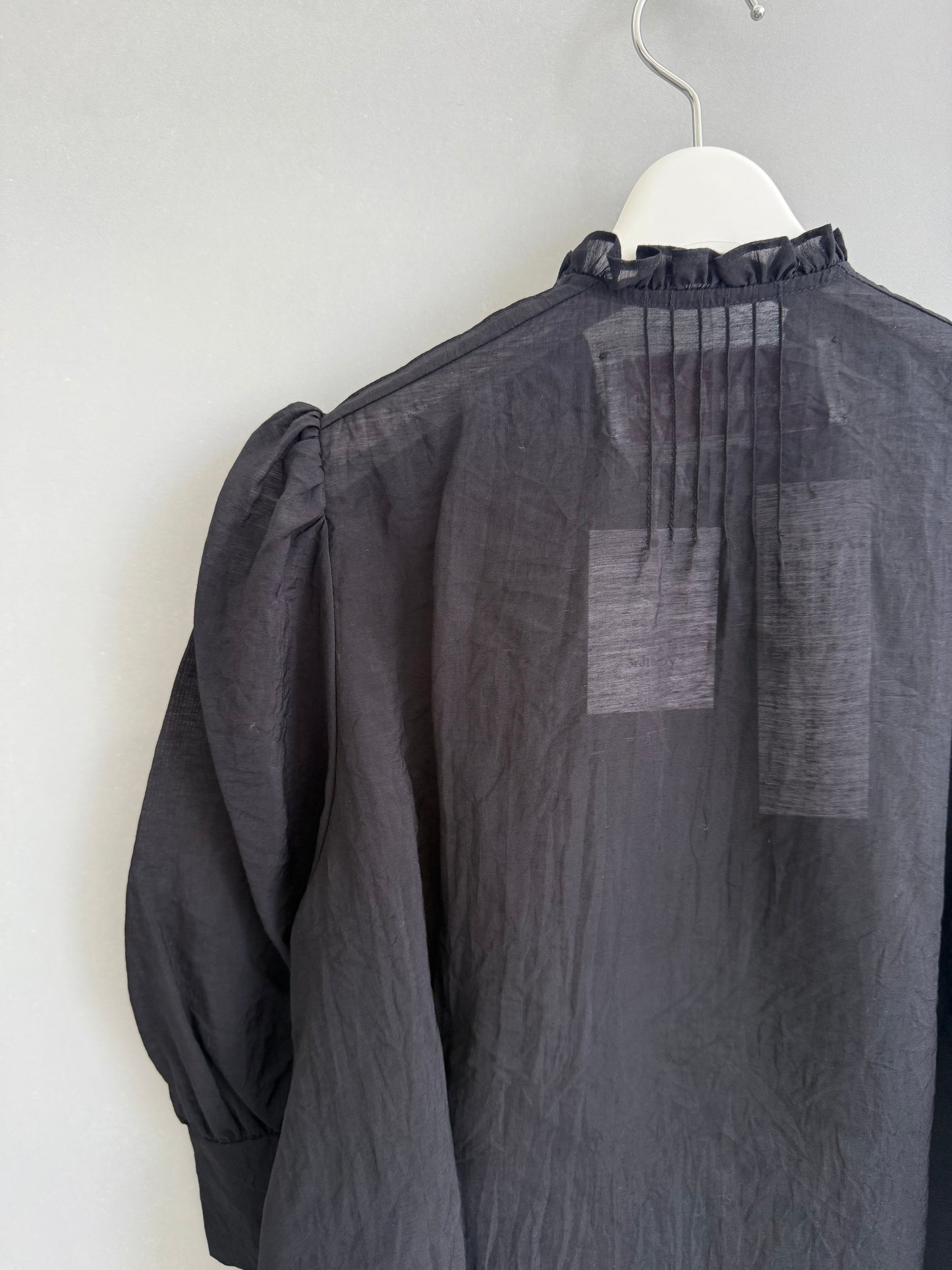 dahl'ia organ ruffles blouse(dpl-338hog)