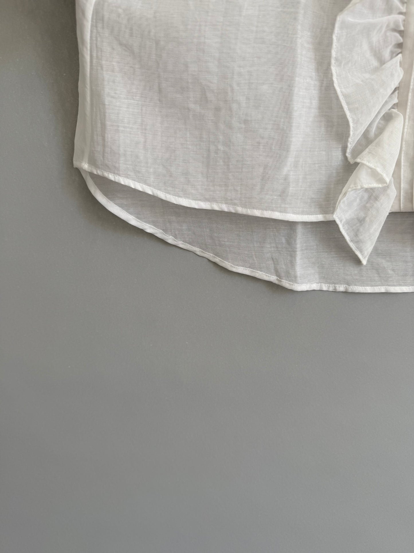 dahl'ia organ ruffles blouse(dpl-338hog)