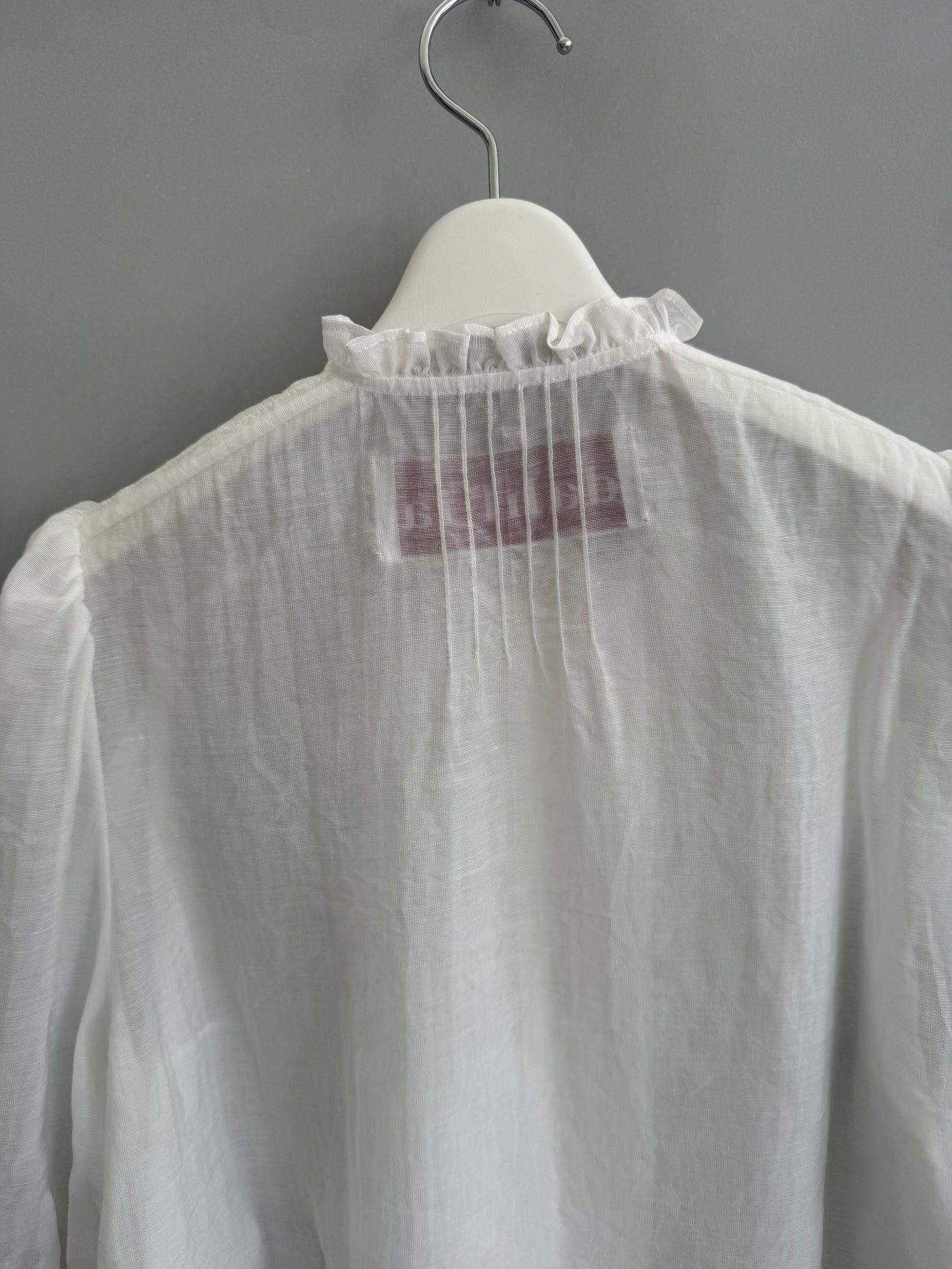 dahl'ia organ ruffles blouse(dpl-338hog)
