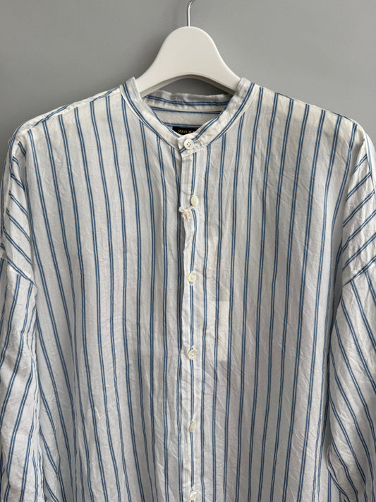 R&D.M.Co- STAND COLLAR SHIRT(7566)