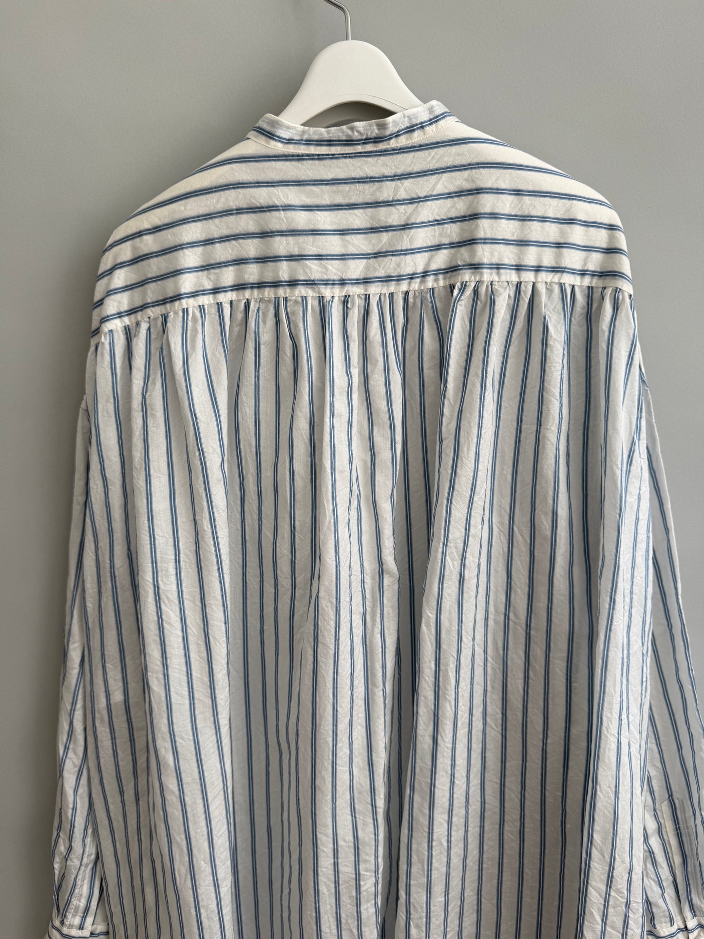 R&D.M.Co- STAND COLLAR SHIRT(7566)