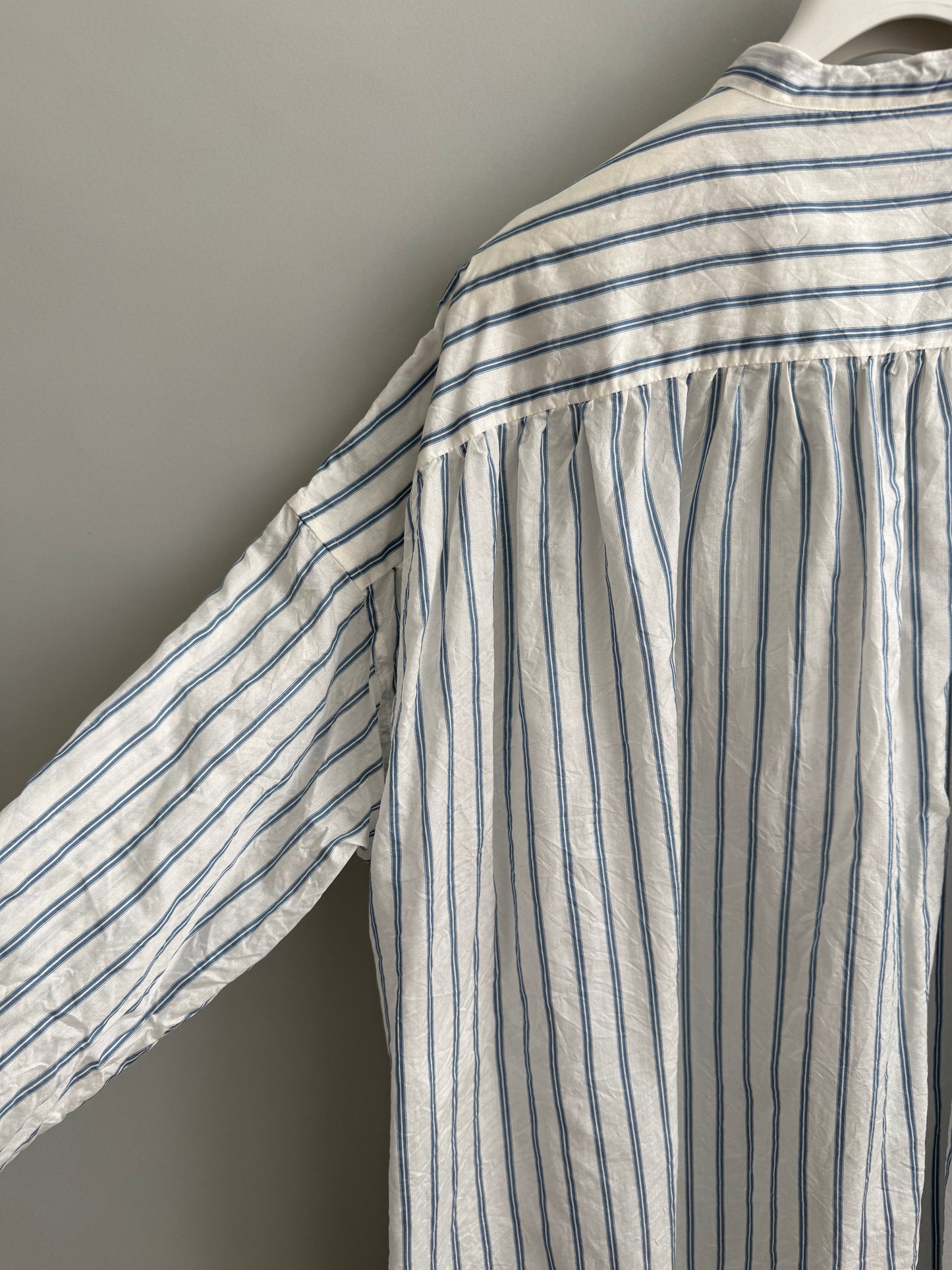 R&D.M.Co- STAND COLLAR SHIRT(7566)
