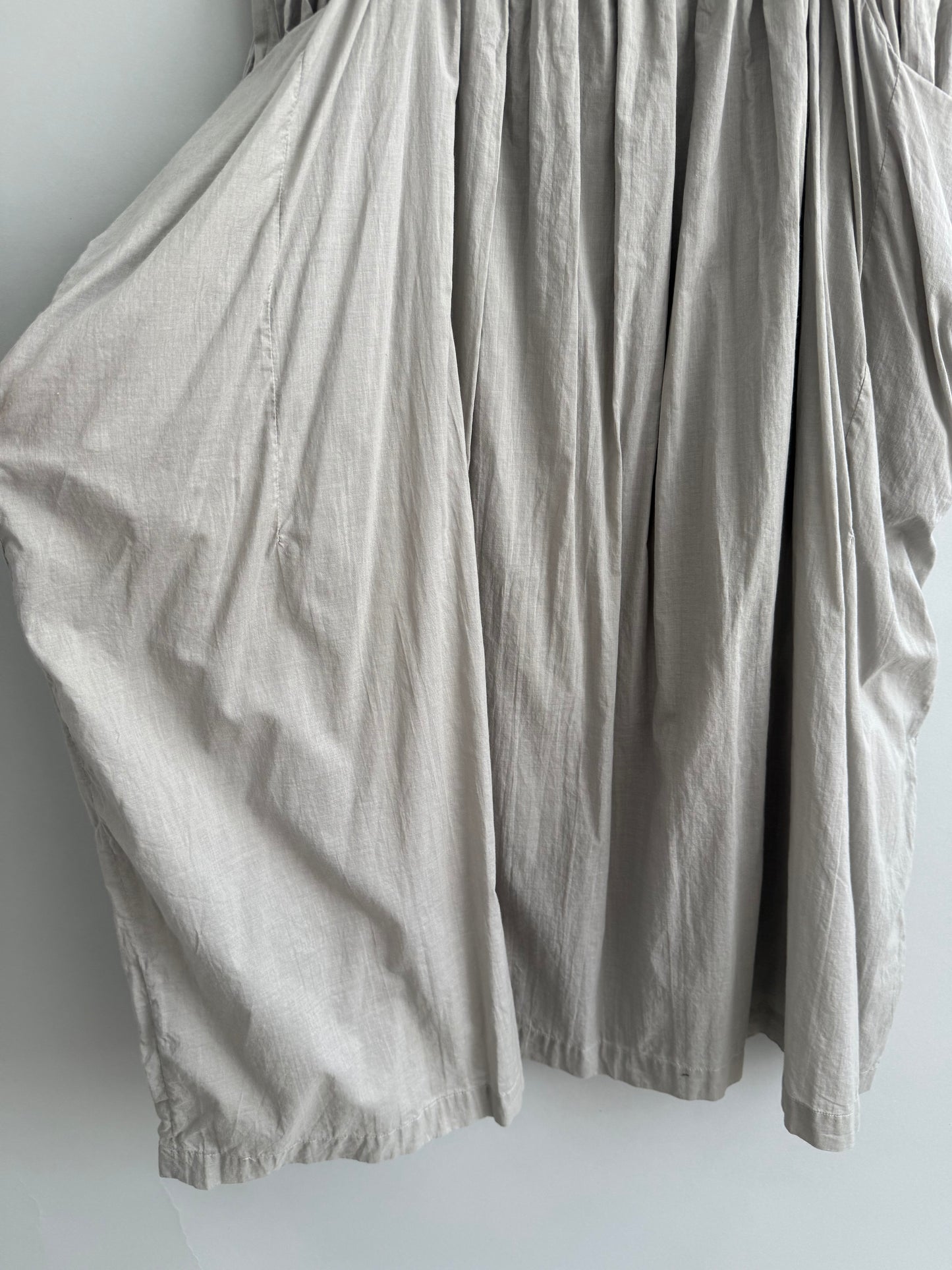 R&D.M.Co- G.D LAWN WRINKLE POCKET SKIRT(7523)
