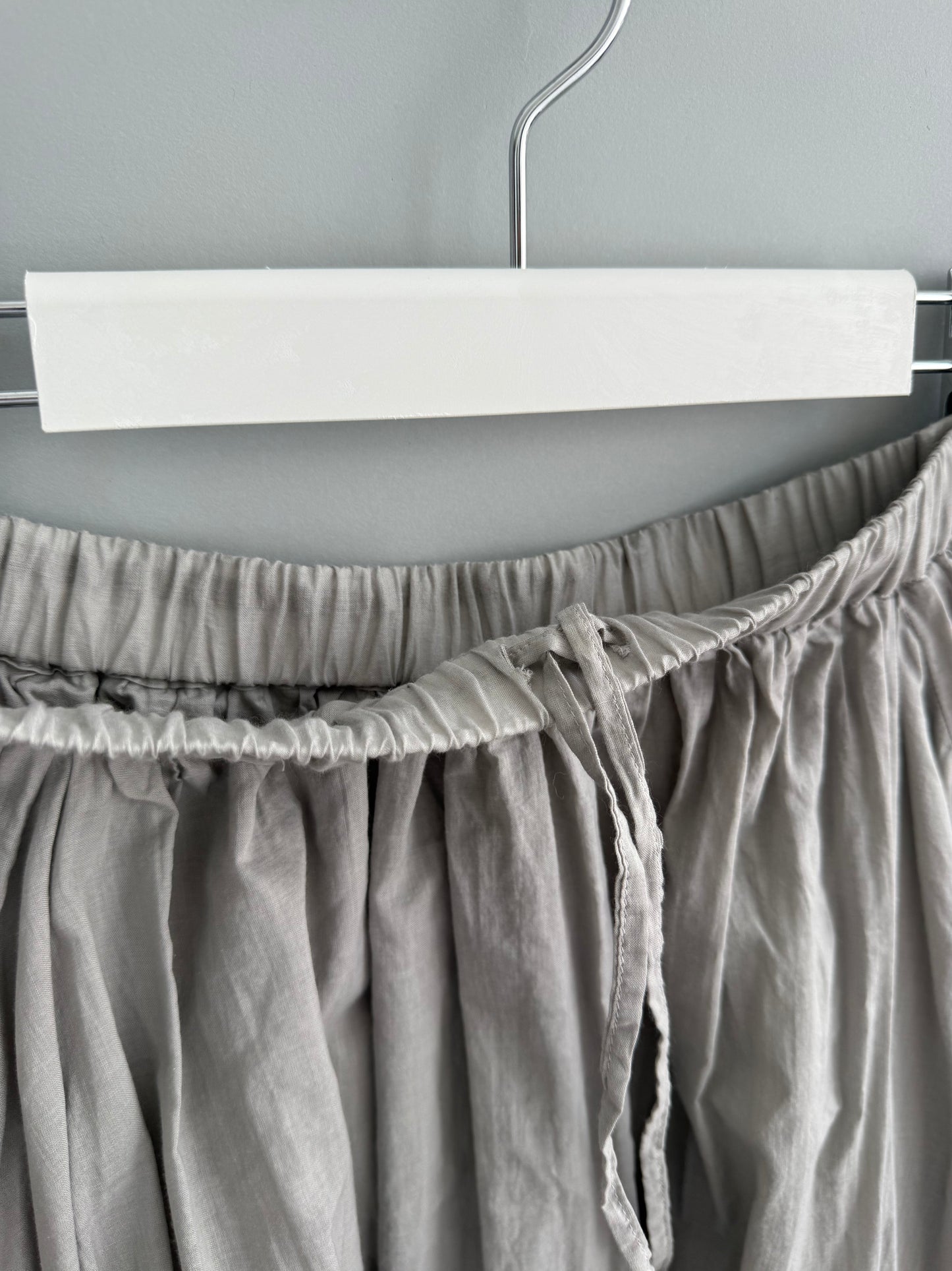 R&D.M.Co- G.D LAWN WRINKLE POCKET SKIRT(7523)