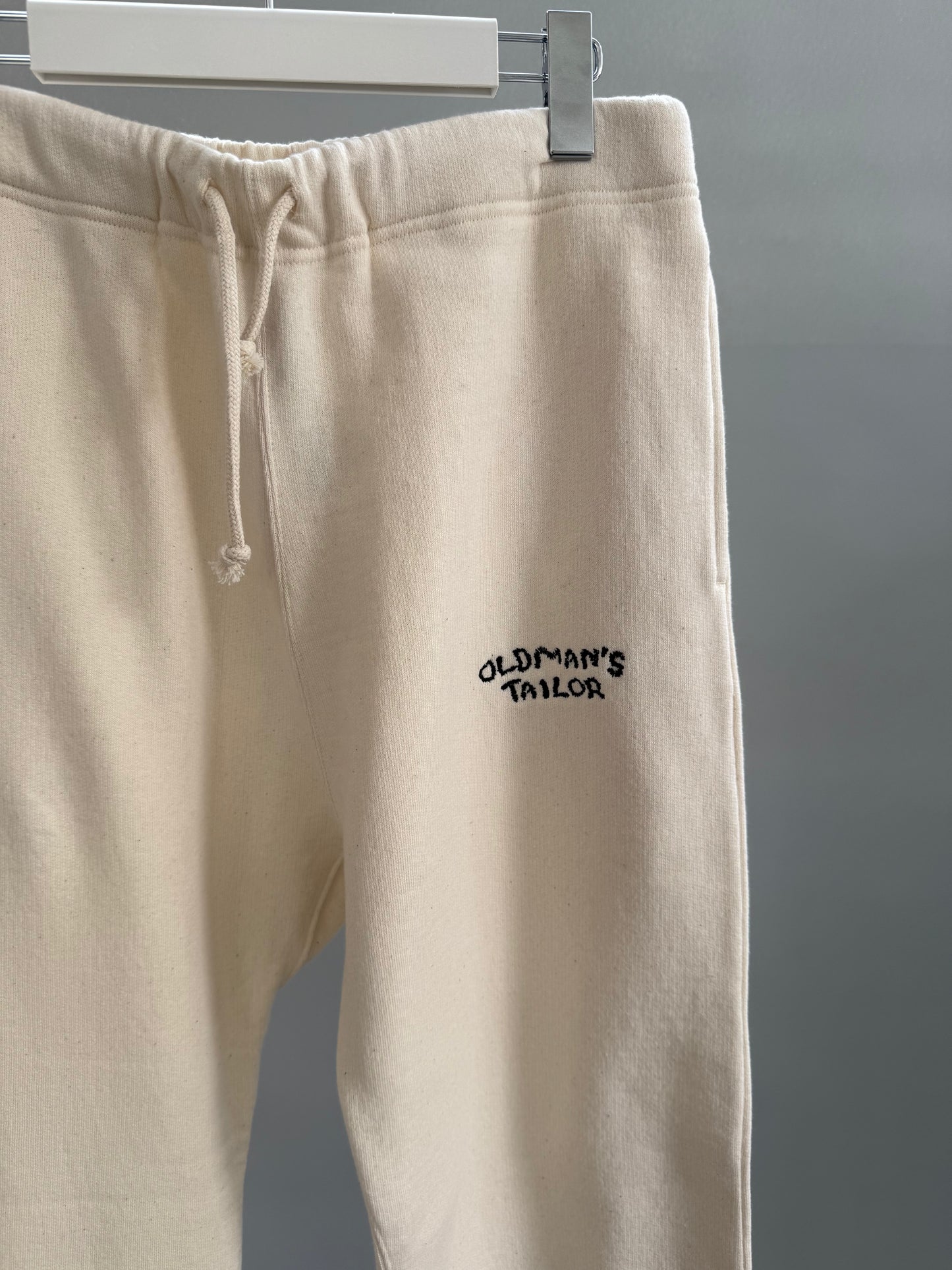 OLDMAN'S TAILOR OMT EMBROIDERY SWEAT PANTS(m1334)for unisex
