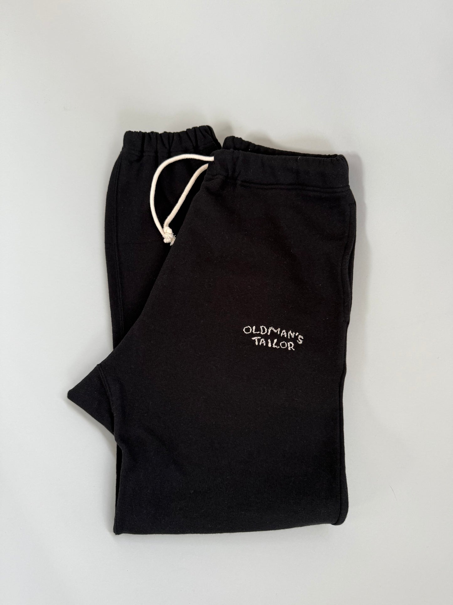 OLDMAN'S TAILOR OMT EMBROIDERY SWEAT PANTS(m1334)for unisex