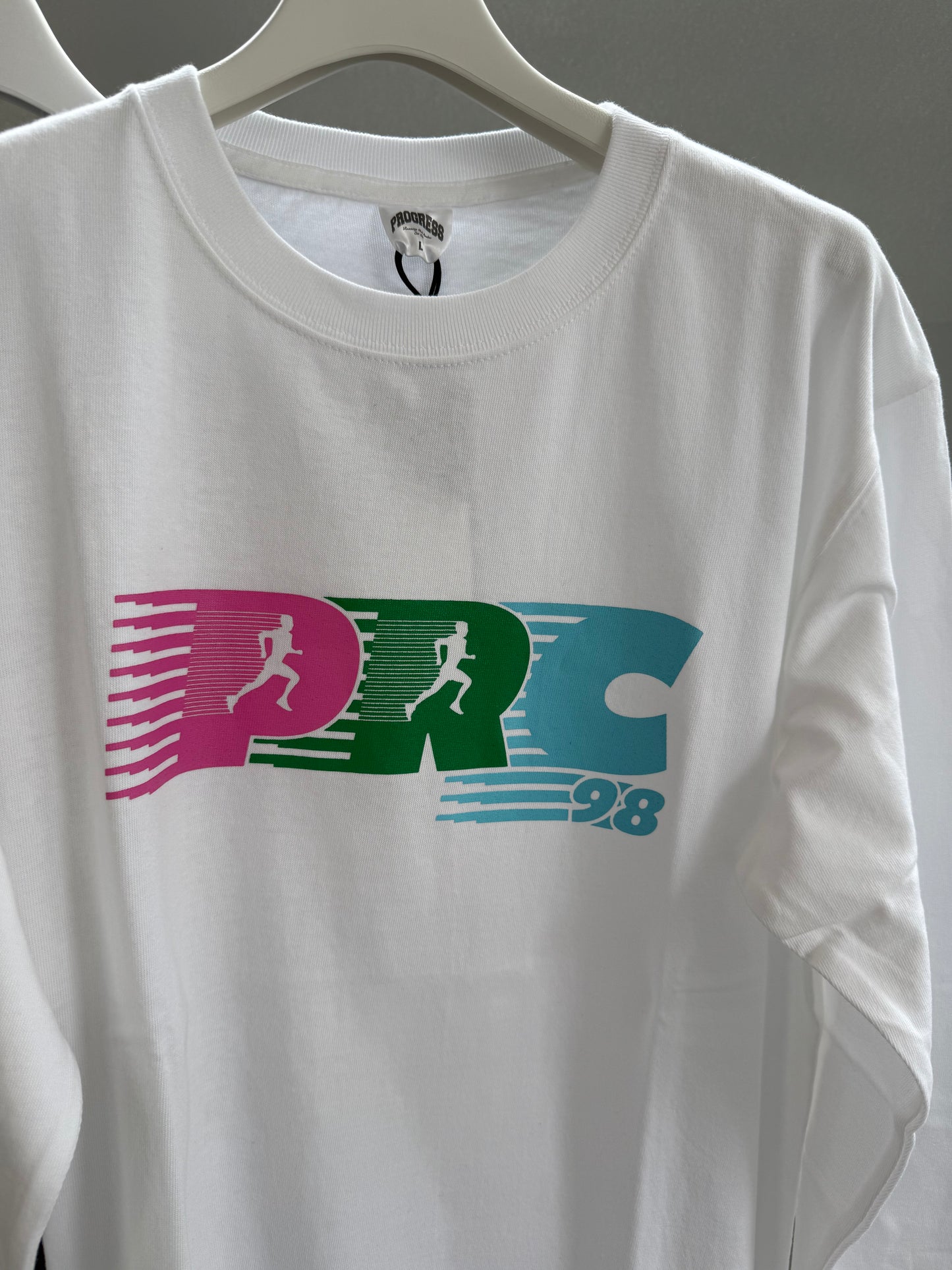 PROGRESS RUNNING CLUB "PRC98" L/SLV Tee(09)for unisex