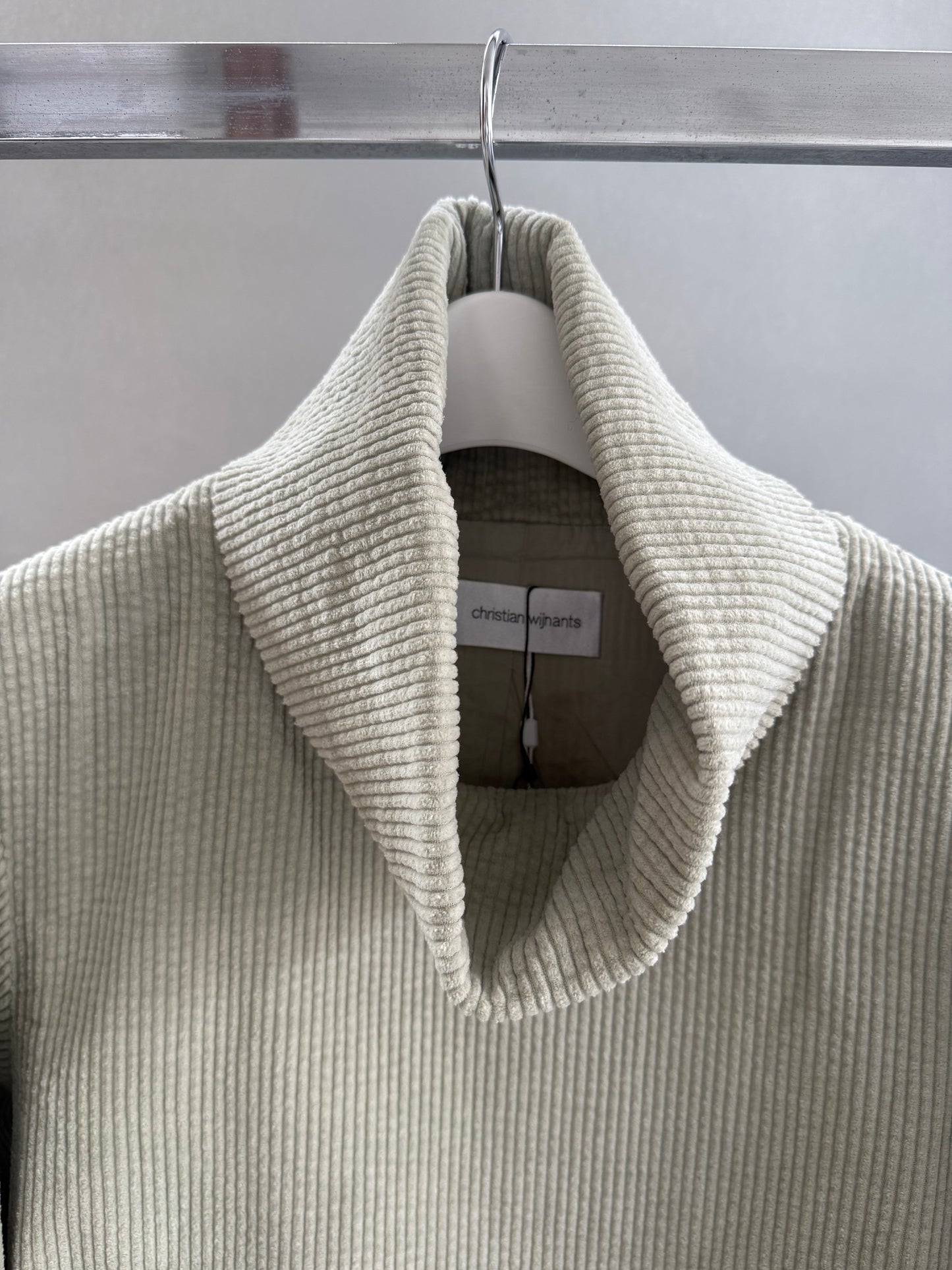 christian wijnants GARMENT DYE CORDUROY TOP(WRW8552TIBA)