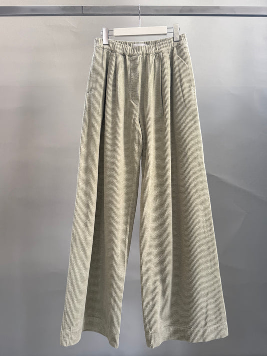 christian wijnants GARMENT DYE CORDUROY PANTS(WRW8552PISHA)