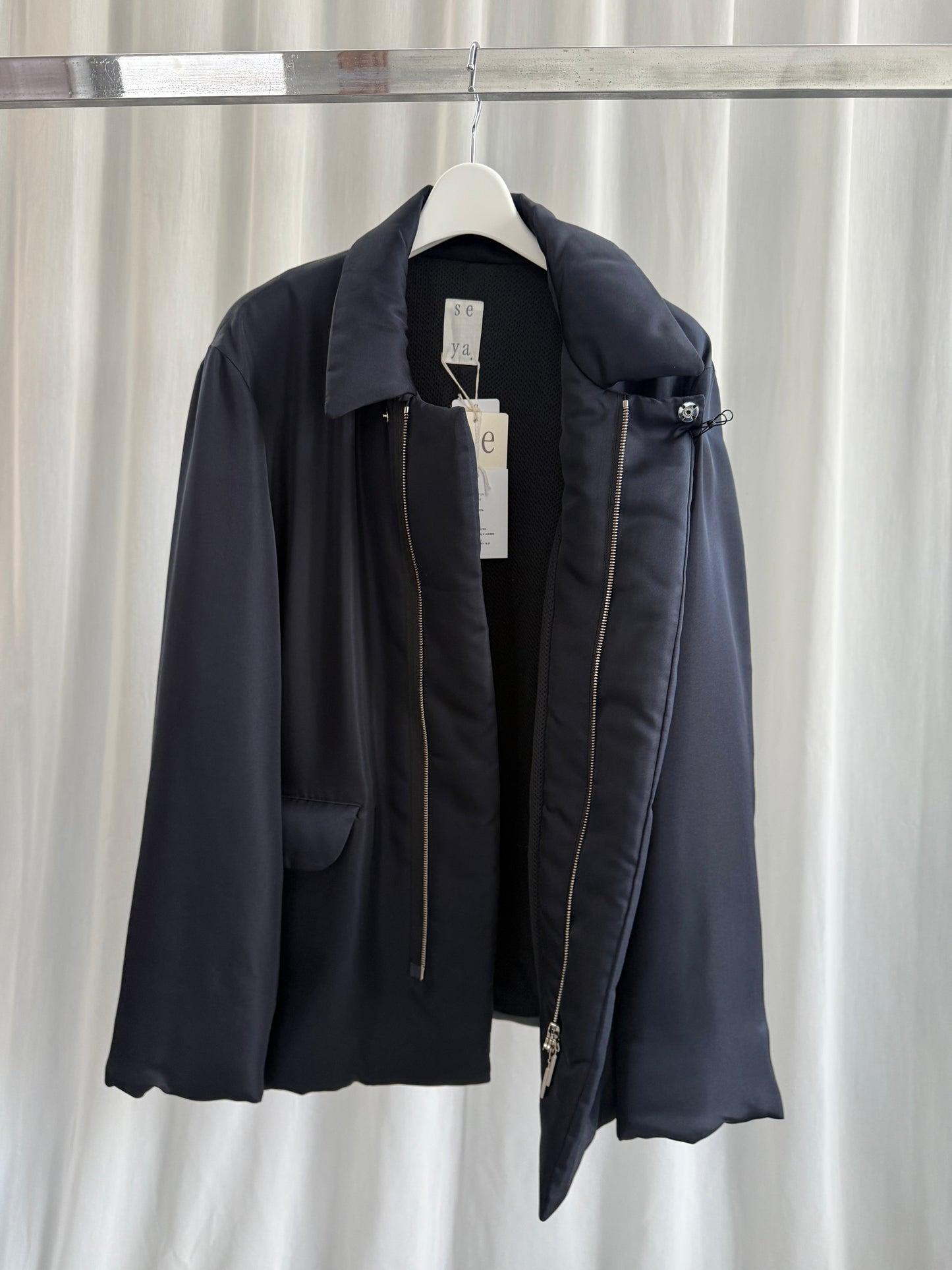 seya. FLUFFY WIND BLOUSON(LZ06280F129)