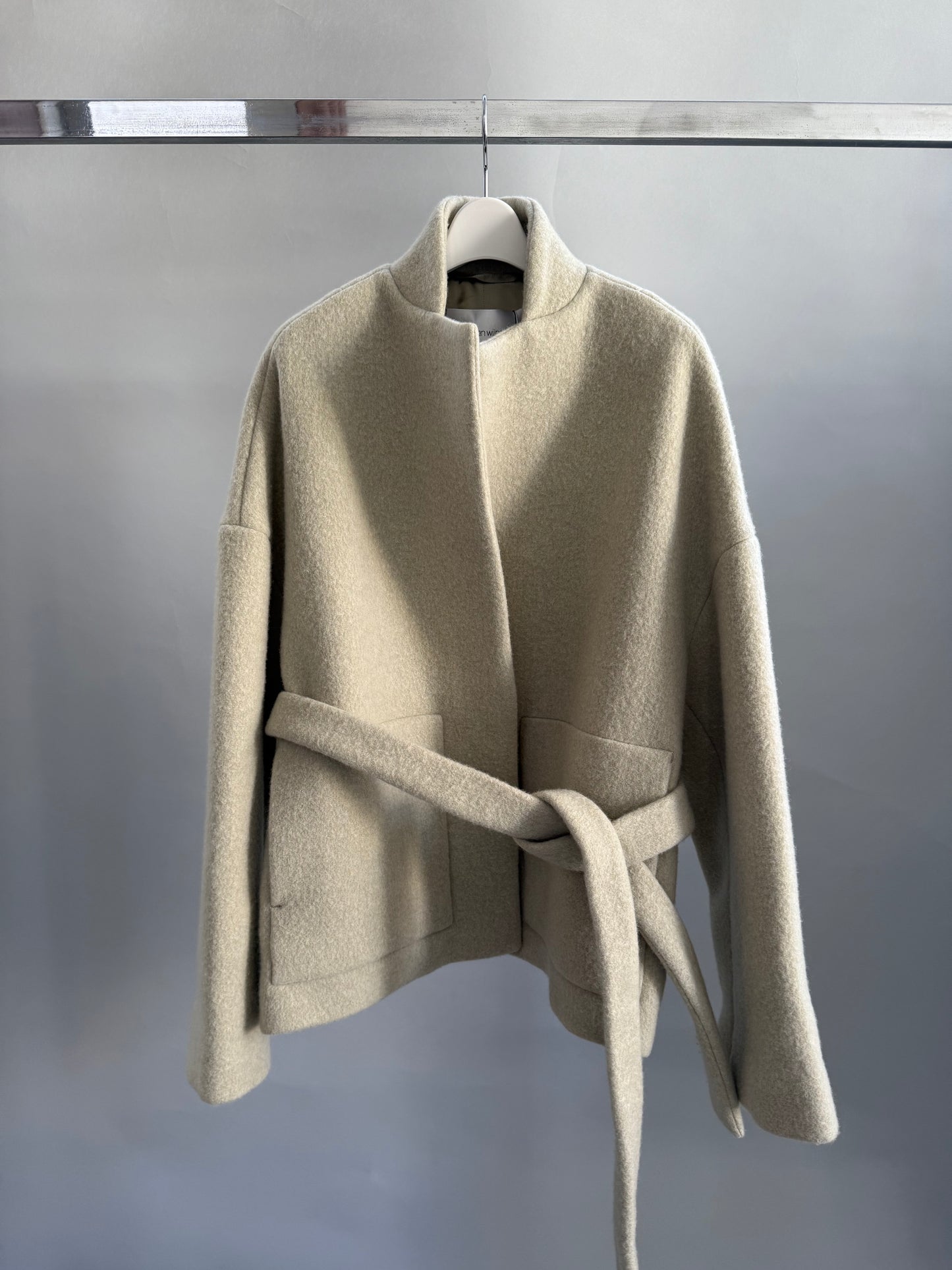 christian wijnants PADDED JACKET WITH BELT(WRW8559JACCO)