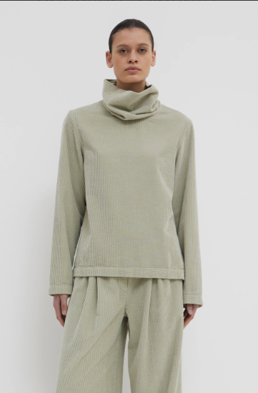 christian wijnantsGARMENT DYE CORDUROY TOP（WRW8552TIBA）