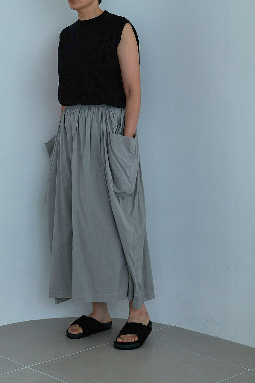 R&D.M.Co- G.D LAWN WRINKLE POCKET SKIRT（7523）