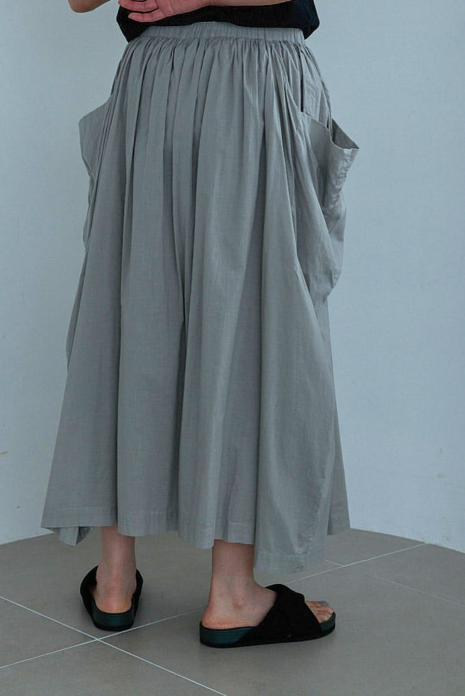 R&D.M.Co- G.D LAWN WRINKLE POCKET SKIRT（7523）