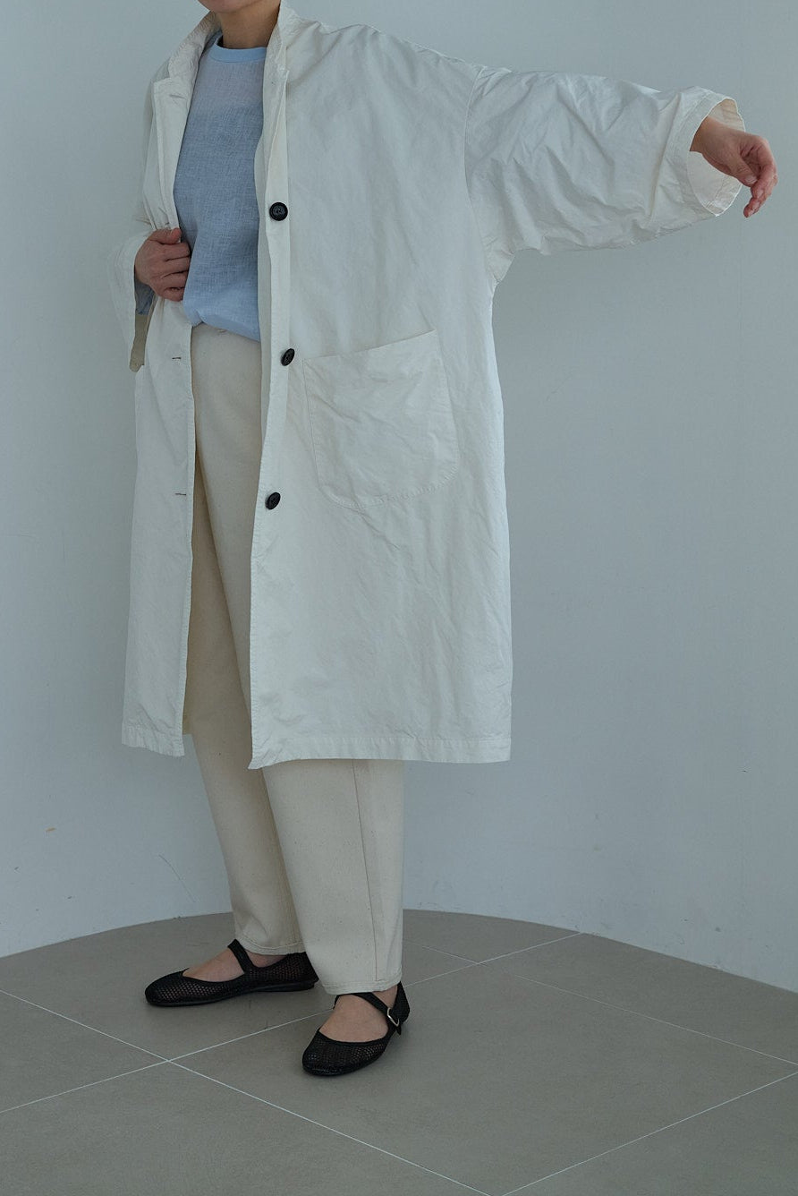 R&D.M.Co- GARMENT DYE OVERSIZED COAT（7986）