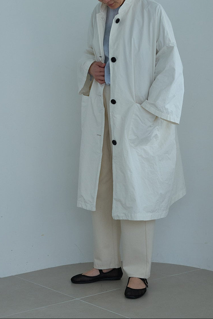 R&D.M.Co- GARMENT DYE OVERSIZED COAT（7986）