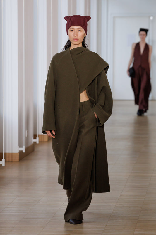 christian wijnants LONG COAT V-NECK（WRW8553CALLO）