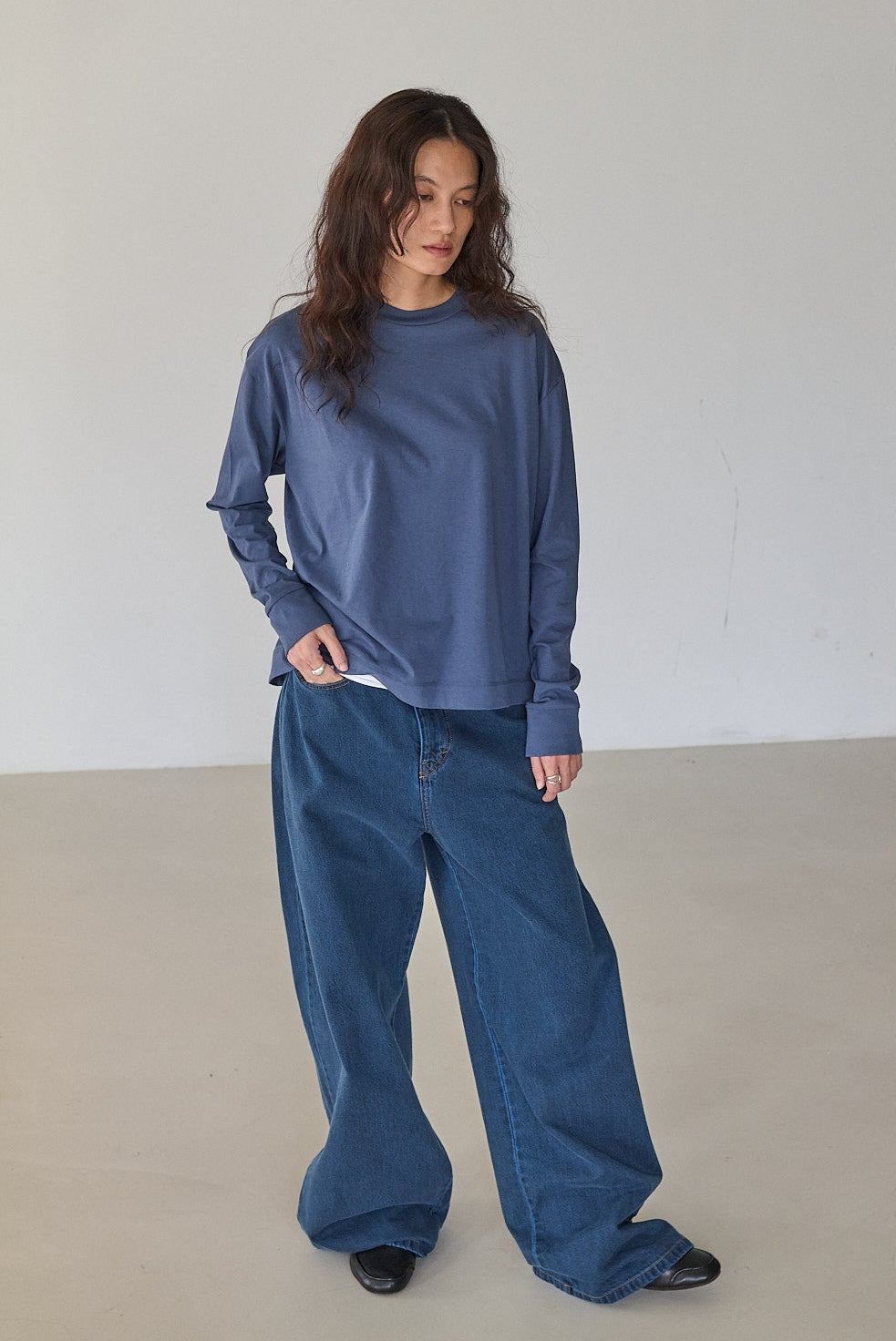 C'mon C'mon Over Long-T（CM-26F02）navy