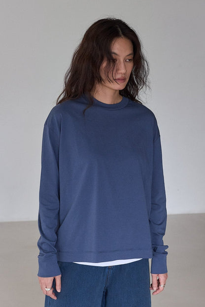 C'mon C'mon Over Long-T（CM-26F02）navy