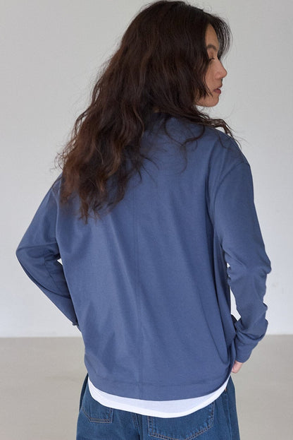C'mon C'mon Over Long-T（CM-26F02）navy