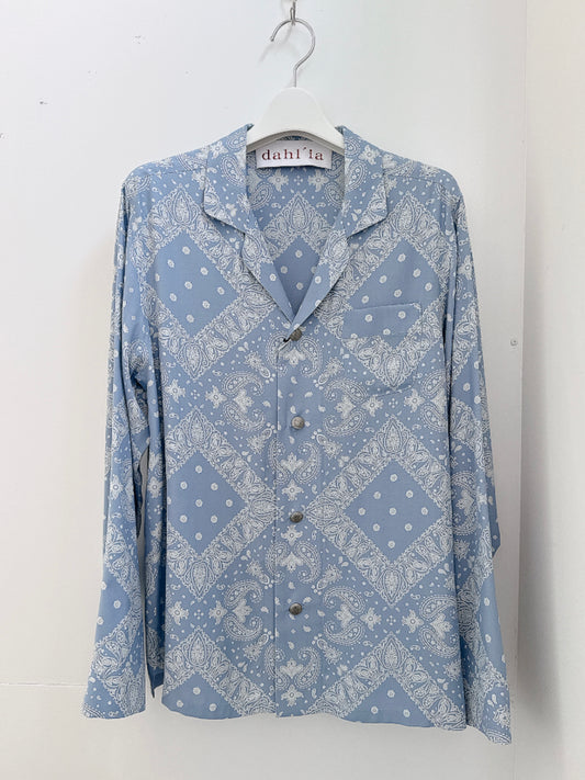 dahl'ia paisley shirt（DBL-288BDN）