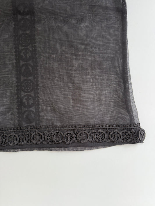 dahl'ia marine lace no-sleeve blouse（dpl-353hsa）