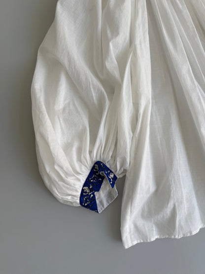 R&D.M.Co- RAIMON PATTERN GATHER SMOCK（7449）