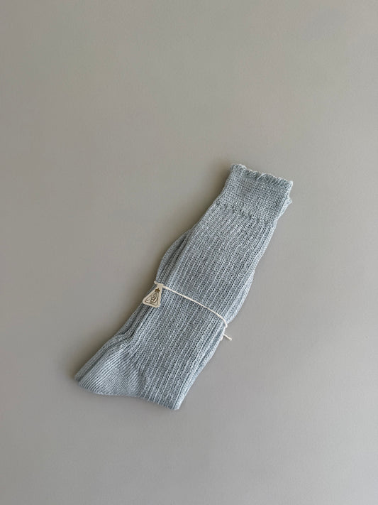 R＆D.M.Co- LINEN RIB STITCH SOCKS（6726）