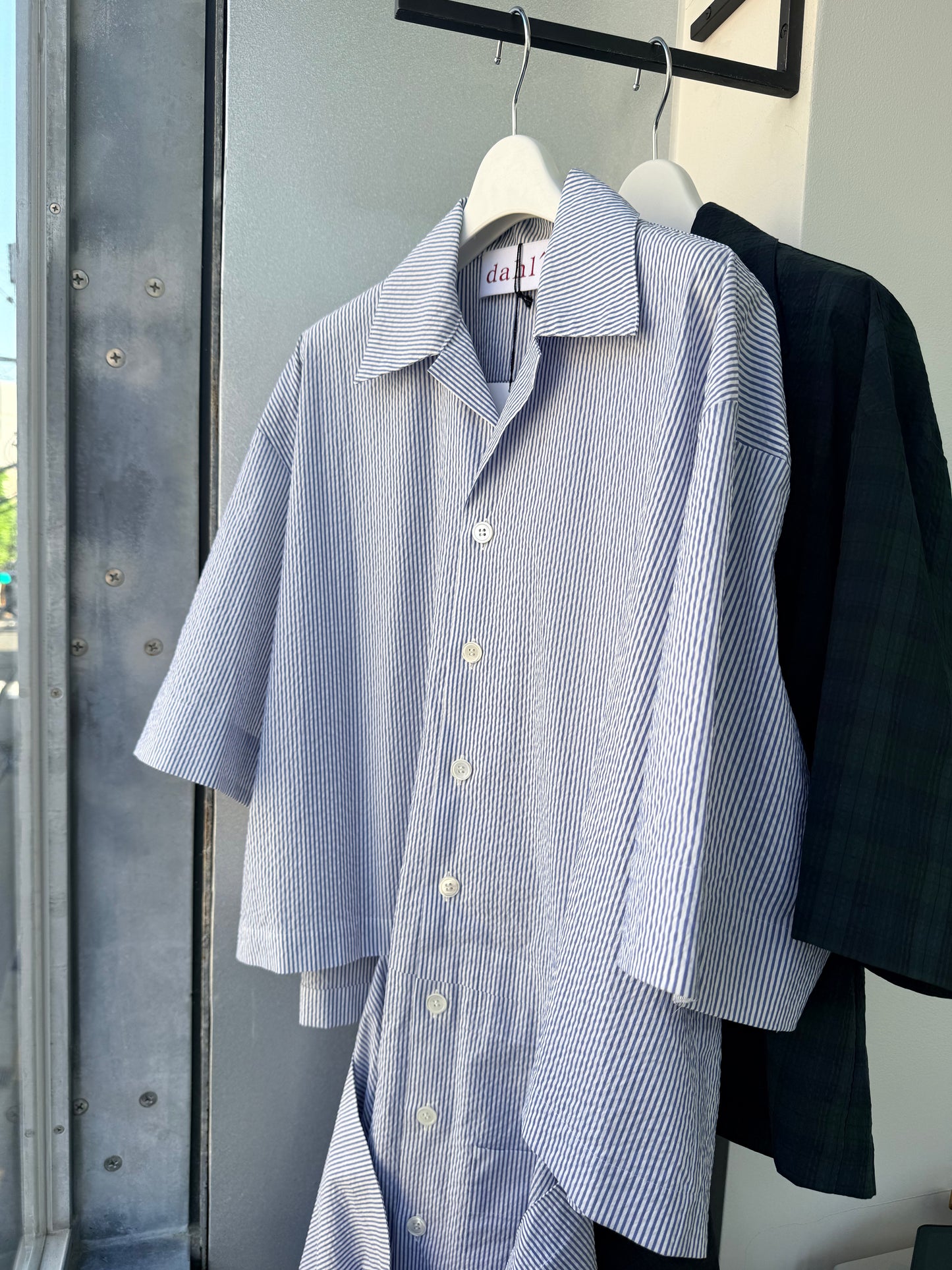 dahl'ia  SEERSUCKER DRESS（DOP-281CM）
