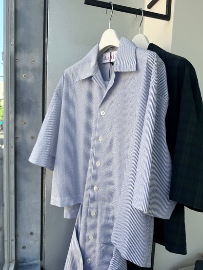 dahl'ia  SEERSUCKER DRESS（DOP-281CM）
