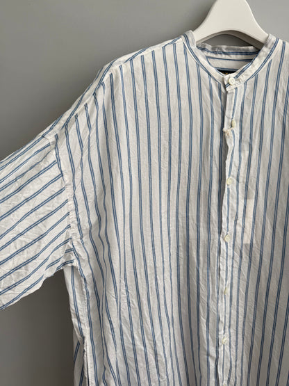 R&D.M.Co- STAND COLLAR SHIRT（7566）