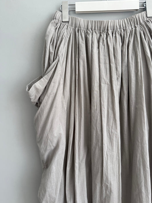 R&D.M.Co- G.D LAWN WRINKLE POCKET SKIRT（7523）