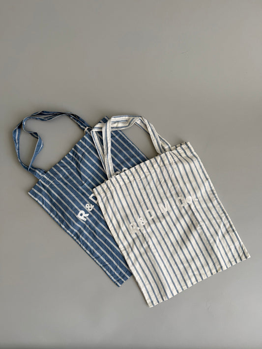 R&D.M.Co- STRIPE TOTE BAG（7574）