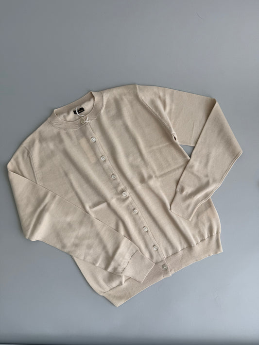 R&D.M.Co- ASIC CREW NECK CARDIGAN（6072）