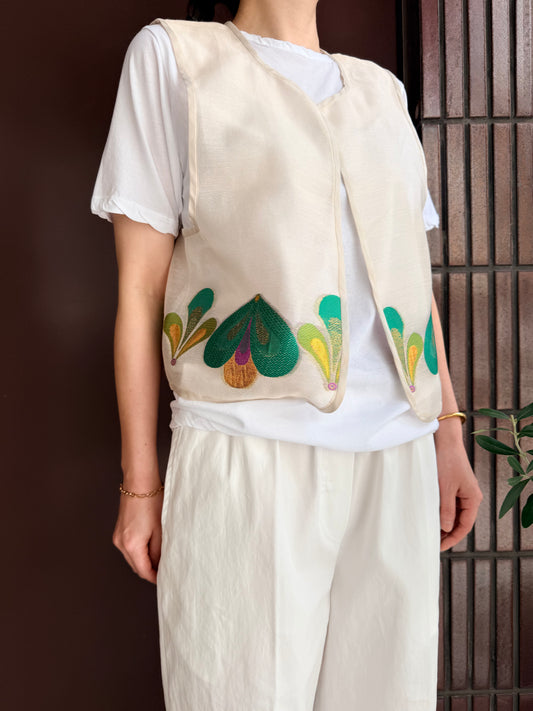 seya. KHUM VEST (FLOWER)