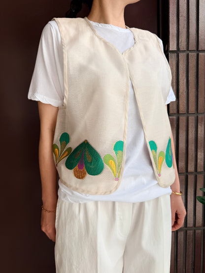 seya. KHUM VEST (FLOWER)