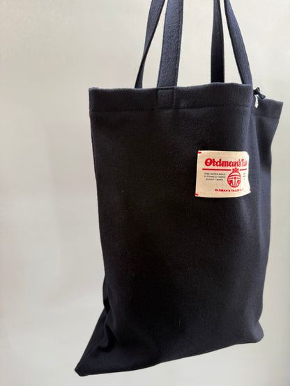 OLDMAN'S TAILOR MELTON TOTE BAG（m1351）for unisex