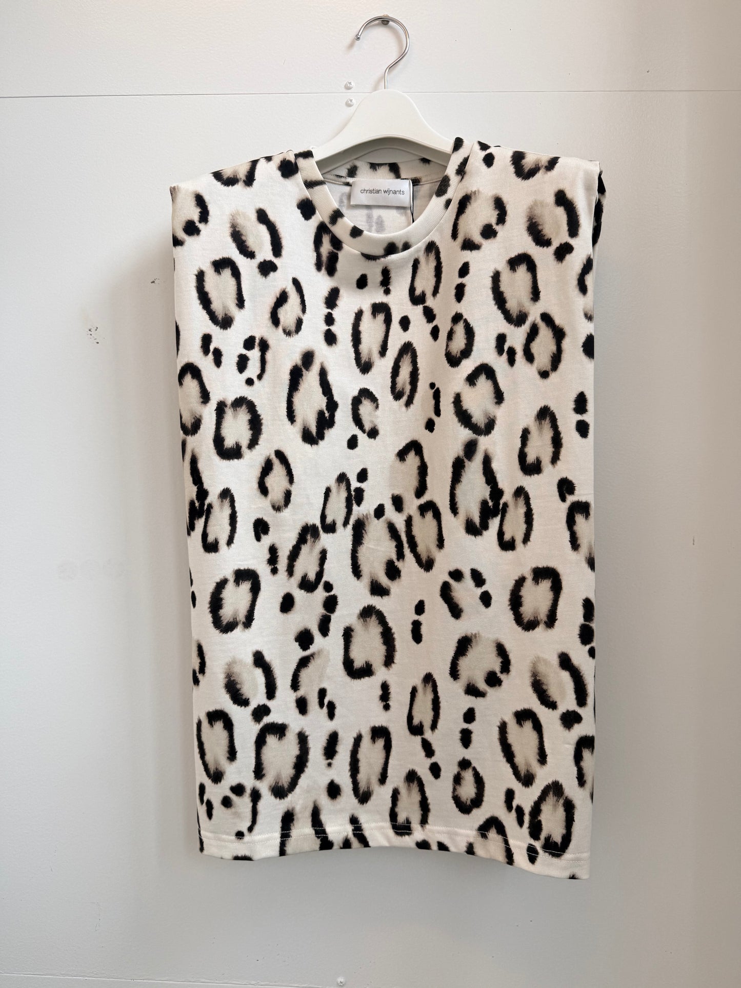 christian wijnants SLEEVELESS TOP WITH PLEATED SHOULDER