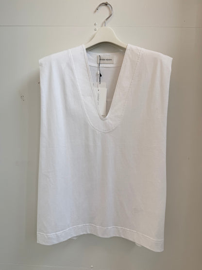 christian wijnants SLEEVELESS TOP WITH V-NECK