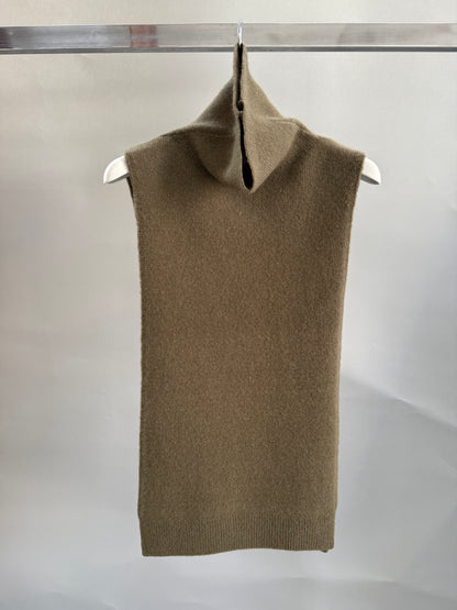 christian wijnants KNITTED BIB WITH HIGH COLLAR（WRW8586KELSHI）