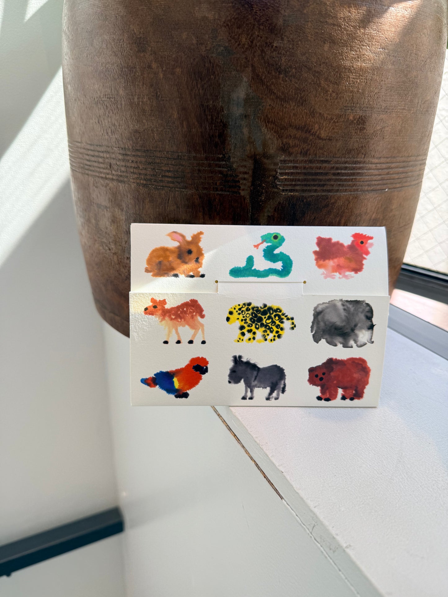 Wild Animals post-card (WILD ANIMALS)
