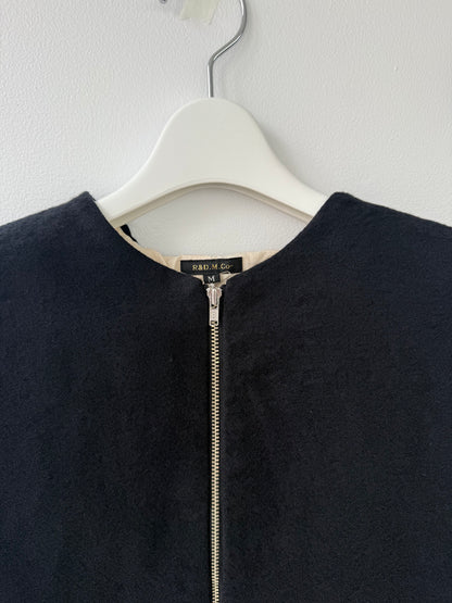 R&D.M.Co- COTTON WOOL SHIRRING VEST（7701）